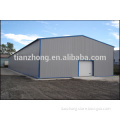 metal structure warehouse garage building facade